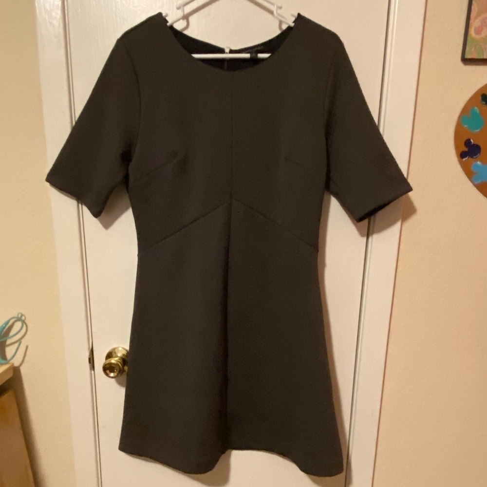 Banana Republic A-line Dress - Size 8 - Grey